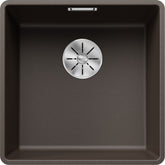 BLANCO SUBLINE 400-F SILGRANIT ohne Ablauffernbedienung café 523499