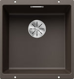 BLANCO SUBLINE 400-U SILGRANIT ohne Ablauffernbedienung café 523431