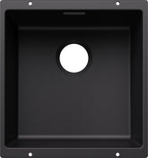 BLANCO SUBLINE 400-U SILGRANIT ohne Ablauffernbedienung schwarz 527786