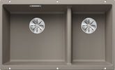 BLANCO SUBLINE 430/270-U SILGRANIT ohne Ablauffernbedienung Hauptbecken links tartufo 523158