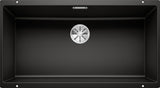 BLANCO SUBLINE 800-U SILGRANIT ohne Ablauffernbedienung schwarz 526005