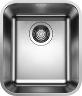 BLANCO SUPRA 340-U Edelstahl Bürstfinish ohne Ablauffernbedienung 518199