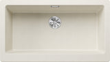 BLANCO VINTERA XL 9-UF SILGRANIT ohne Ablauffernbedienung softweiß 526803