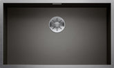 BLANCO ZEROX 700-U DarkSteel Edelstahl DarkSteel ohne Ablauffernbedienung keine Beckenlage 526244