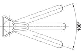 BLANCOWEGA-F II metallische Oberfläche Hochdruck chrom 526404
