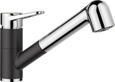 BLANCOWEGA-S II SILGRANIT-Look zweifarbig Hochdruck silgranit schwarz/chrom 526428