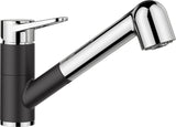 BLANCOWEGA-S II SILGRANIT-Look zweifarbig Hochdruck silgranit schwarz/chrom 526428