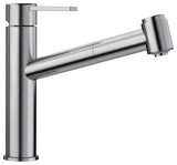 BLANCO AMBIS-S metallische Oberfläche Hochdruck Edelstahl gebürstet 523119