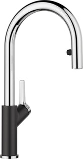 BLANCO CARENA-S Vario SILGRANIT-Look zweifarbig Hochdruck anthrazit/chrom 521358