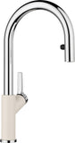 BLANCO CARENA-S Vario SILGRANIT-Look zweifarbig Hochdruck softweiß/chrom 526931