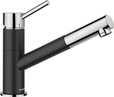 BLANCO KANO-S SILGRANIT-Look zweifarbig Hochdruck anthrazit/chrom 525038