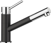 BLANCO KANO-S SILGRANIT-Look zweifarbig Niederdruck anthrazit/chrom 527649