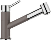 BLANCO KANO-S Vario SILGRANIT-Look zweifarbig Hochdruck vulkangrau/chrom 527967