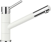 BLANCO KANO SILGRANIT-Look zweifarbig Hochdruck silgranitweiß/chrom 525030