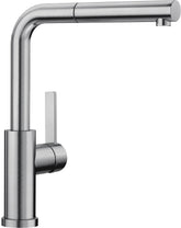 BLANCO LANORA-S-F metallische Oberfläche Hochdruck Edelstahl gebürstet 526180