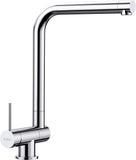 BLANCO LARESSA-F metallische Oberfläche Hochdruck Hebel links chrom 521546