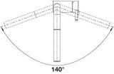 BLANCO LINUS-S-F metallische Oberfläche Hochdruck chrom 514023