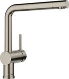 BLANCO LINUS metallische Oberfläche Hochdruck satin platinum 527698