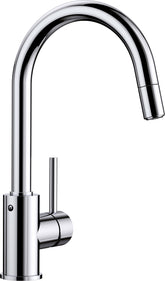BLANCO MIDA-S metallische Oberfläche Hochdruck chrom 521454