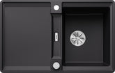 BLANCO ADIRA 45 S-F SILGRANIT mit Ablauffernbedienung mit Zubehör reversibel schwarz 527593