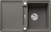 BLANCO ADIRA 45 S-F SILGRANIT mit Ablauffernbedienung mit Zubehör reversibel vulkangrau 527596