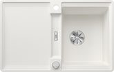 BLANCO ADIRA 45 S-F SILGRANIT mit Ablauffernbedienung mit Zubehör reversibel weiß 527597