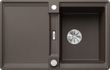 BLANCO ADIRA 45 S-F SILGRANIT mit Ablauffernbedienung mit Zubehör reversibel café 527600