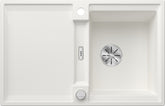 BLANCO ADIRA 45 S SILGRANIT mit Ablauffernbedienung mit Zubehör reversibel weiß 527589