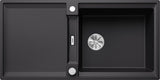 BLANCO ADIRA XL 6 S-F SILGRANIT mit Ablauffernbedienung mit Zubehör reversibel schwarz 527625