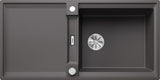 BLANCO ADIRA XL 6 S-F SILGRANIT mit Ablauffernbedienung mit Zubehör reversibel felsgrau 527627