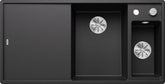 BLANCO AXIA III 6 S SILGRANIT mit Ablauffernbedienung inkl. Holzschneidbrett Becken rechts anthrazit 523462