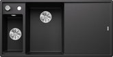 BLANCO AXIA III 6 S SILGRANIT mit Glasschneidbrett Becken links anthrazit 524653