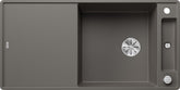 BLANCO AXIA III XL 6 S-F SILGRANIT mit Ablauffernbedienung inkl. Holzschneidbrett reversibel vulkangrau 527237