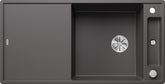 BLANCO AXIA III XL 6 S SILGRANIT mit Ablauffernbedienung inkl. Holzschneidbrett reversibel felsgrau 523501