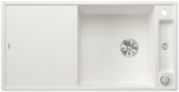 BLANCO AXIA III XL 6 S SILGRANIT mit Ablauffernbedienung inkl. Glasschneidbrett reversibel weiß 523514
