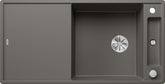 BLANCO AXIA III XL 6 S SILGRANIT mit Ablauffernbedienung inkl. Holzschneidbrett reversibel vulkangrau 527235