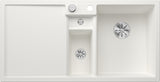 BLANCO COLLECTIS 6 S SILGRANIT mit Ablauffernbedienung Becken rechts weiß 523348