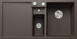 BLANCO COLLECTIS 6 S SILGRANIT mit Ablauffernbedienung Becken rechts café 523353