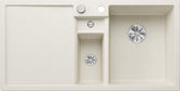 BLANCO COLLECTIS 6 S SILGRANIT mit Ablauffernbedienung Becken rechts softweiß 527058