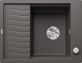 BLANCO ELON 45 S SILGRANIT mit Ablauffernbedienung mit Zubehör reversibel felsgrau 524815