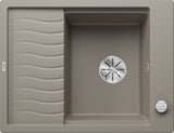 BLANCO ELON 45 S SILGRANIT mit Ablauffernbedienung mit Zubehör reversibel tartufo 524821
