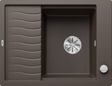 BLANCO ELON 45 S SILGRANIT mit Ablauffernbedienung mit Zubehör reversibel café 524823