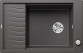 BLANCO ELON XL 6 S SILGRANIT mit Ablauffernbedienung mit Zubehör reversibel felsgrau 524835