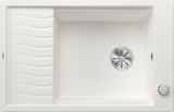 BLANCO ELON XL 6 S SILGRANIT mit Ablauffernbedienung mit Zubehör reversibel weiß 524838