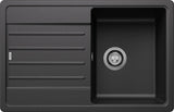 BLANCO LEGRA 45 S SILGRANIT ohne Ablauffernbedienung reversibel anthrazit 522201