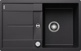 BLANCO METRA 45 S-F SILGRANIT mit Ablauffernbedienung reversibel schwarz 525917