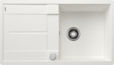 BLANCO METRA 5 S-F SILGRANIT mit Ablauffernbedienung reversibel weiß 519099