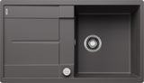 BLANCO METRA 5 S-F SILGRANIT mit Ablauffernbedienung reversibel felsgrau 519102