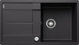 BLANCO METRA 5 S-F SILGRANIT mit Ablauffernbedienung reversibel schwarz 525921