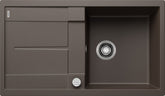 BLANCO METRA 5 S SILGRANIT mit Ablauffernbedienung reversibel café 515041